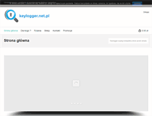 Tablet Screenshot of keylogger.net.pl